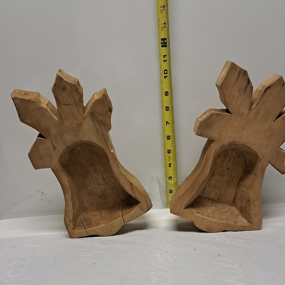 Wooden Tree Bookends - Picture 2 of 3